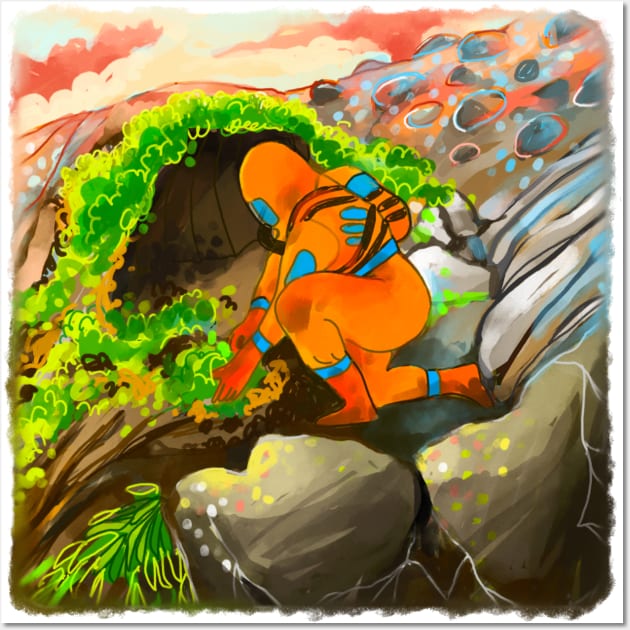 Dr. Eurus Gathering Samples Wall Art by Tides